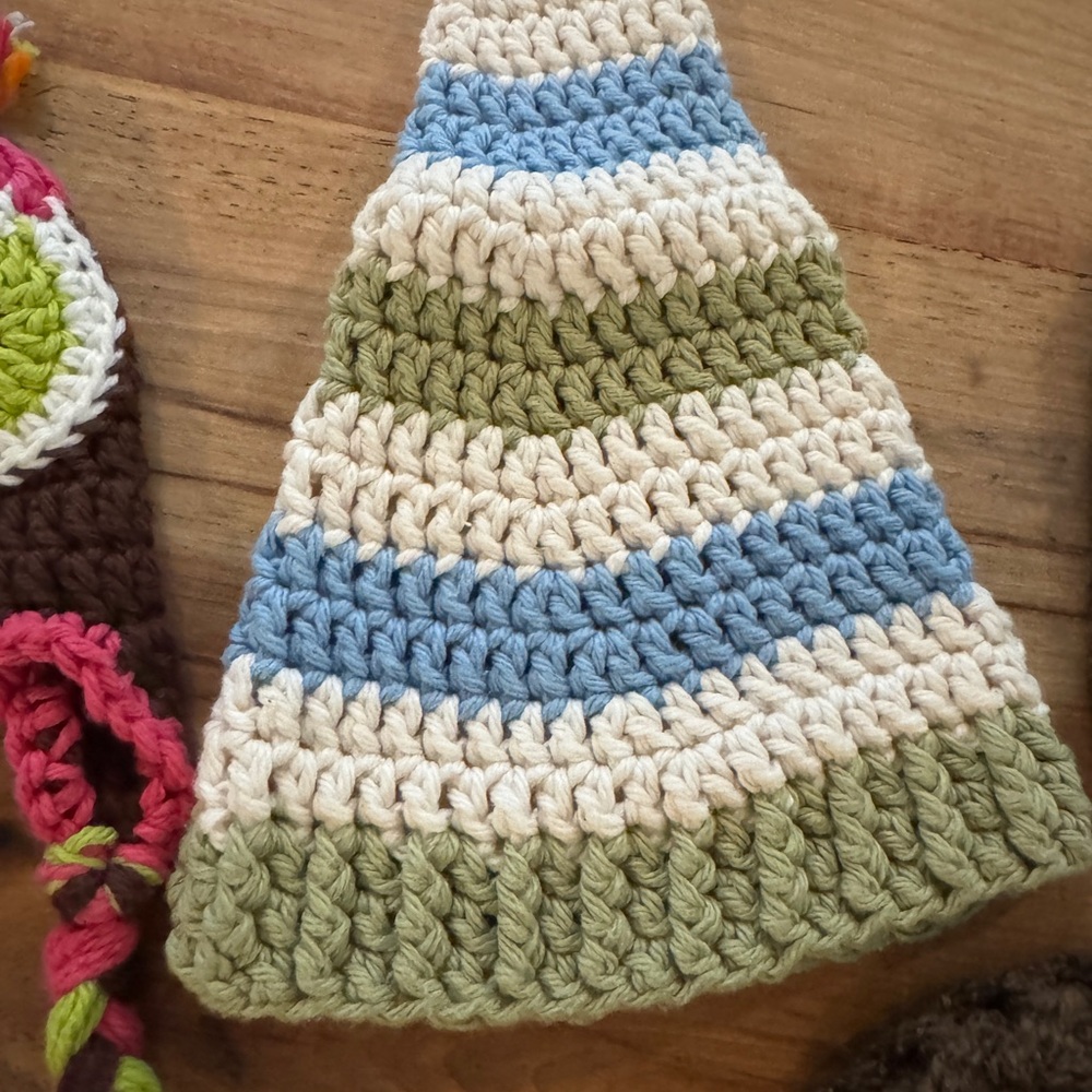 Handmade Crochet baby hats - Photography Newborn Props - Picture 4 of 6
